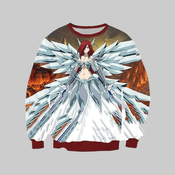 Erza Heavens Wheel Armor Sweater ? Fairy Tail 3D Printed Sweater ? Otakuform Anime Manga Shop Inc Sh9781 ? Usalast