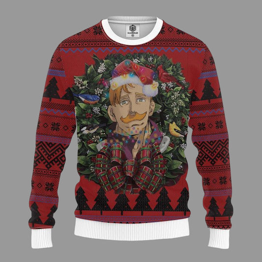 Escanor Nanatsu No Taizai Mc Ugly Christmas Sweater Thanksgiving Gift ? Usalast