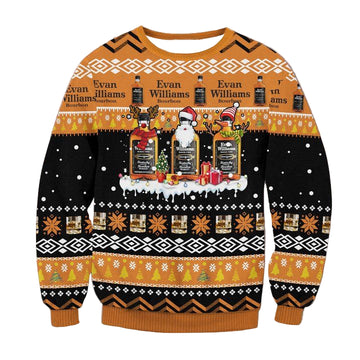 Evan Williams Bourbon Ugly Christmas Sweater 2022 ? Usalast