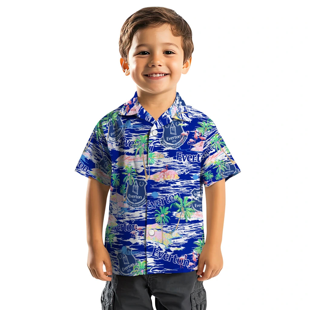 Everton Flamingo Retreat 2026 Hawaiian Shirt – Moonbestprint
