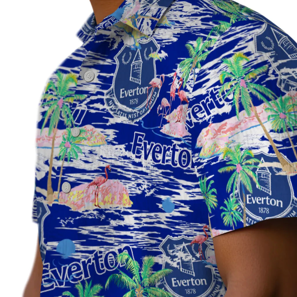 Everton Flamingo Retreat 2026 Hawaiian Shirt – Moonbestprint