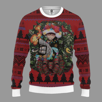 Fire Force Mc Ugly Christmas Sweater Thanksgiving Gift ? Usalast