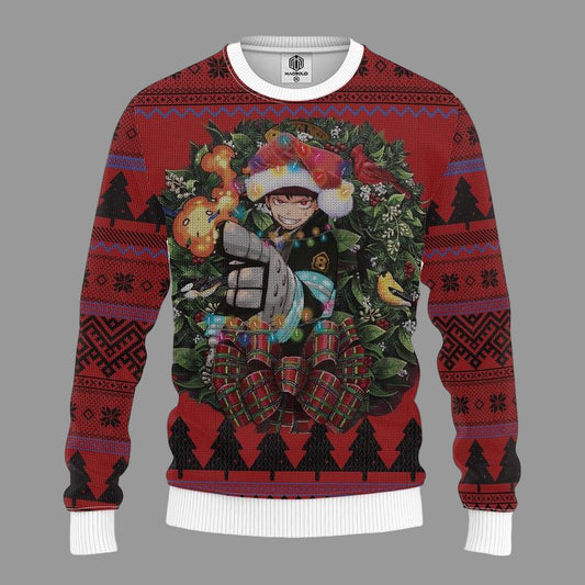 Fire Force Mc Ugly Christmas Sweater Thanksgiving Gift ? Usalast