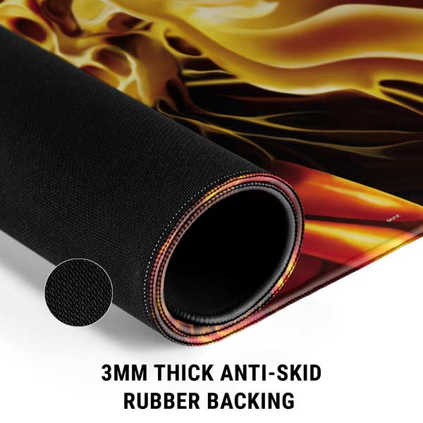 Fire Tiger by Tom Wood Gaming Mouse Pad Moonbestprint