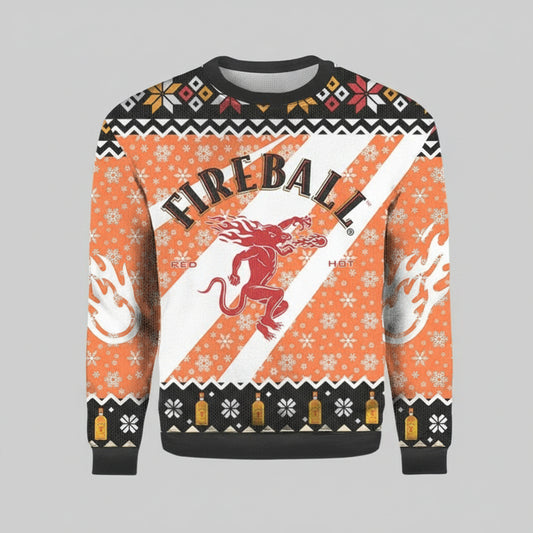 Fireball Christmas Believe Xmas Ugly 3D Sweater ? WV91 ? Usalast