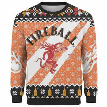 Fireball Christmas Believe Xmas Ugly 3D Sweater ? Usalast