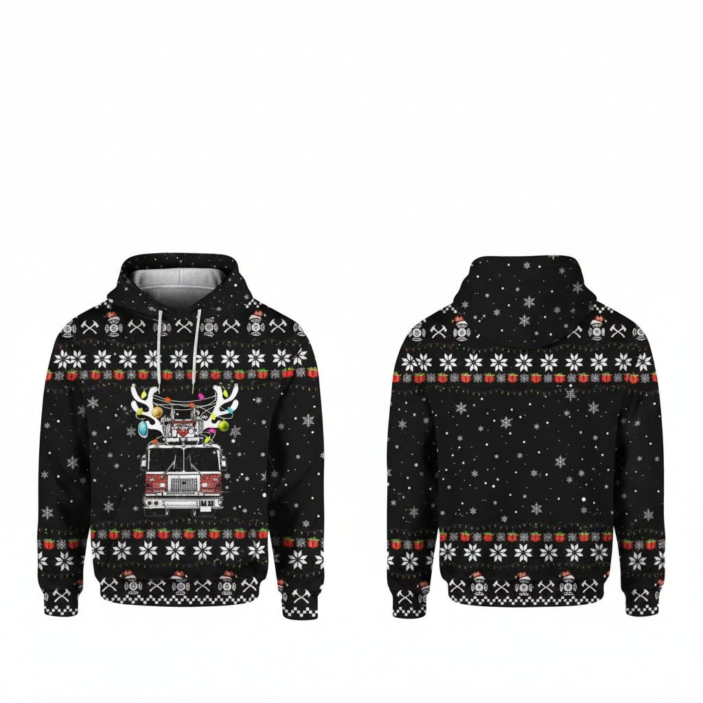 Firefighter 3D Christmas Sweater ? Usalast