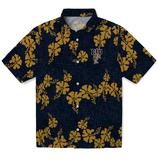 FIU Panthers Hawaiian Shirt - 50th State Flower | Moonbestprint