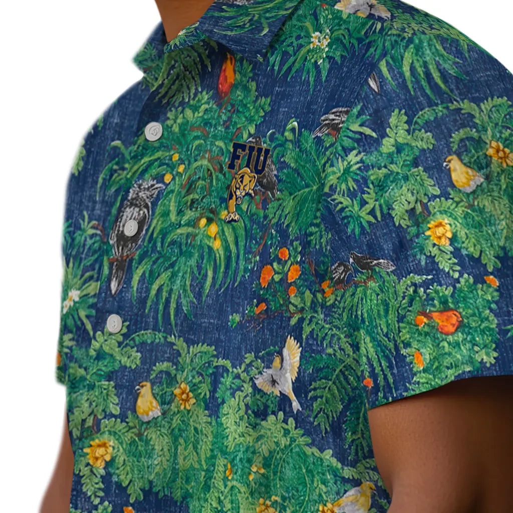 FIU Panthers Hawaiian Shirt - Bird Canopy | Moonbestprint