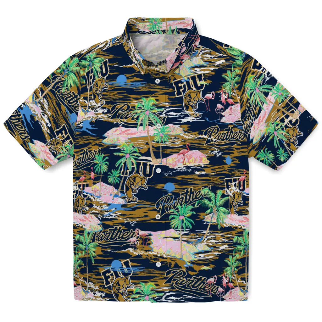 FIU Panthers Flamingo Retreat 2026 Hawaiian Shirt – Moonbestprint