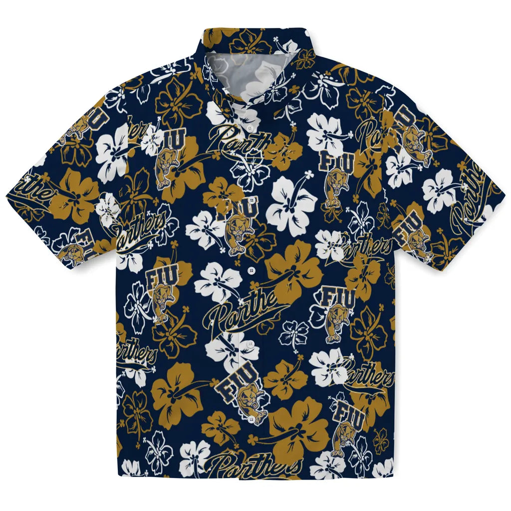 FIU Panthers Hibiscus Bloom Hawaiian Shirt – Moonbestprint
