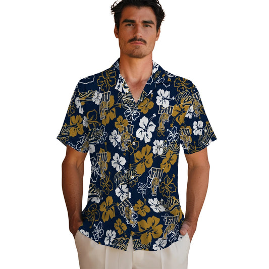 FIU Panthers Hibiscus Bloom Hawaiian Shirt – Moonbestprint