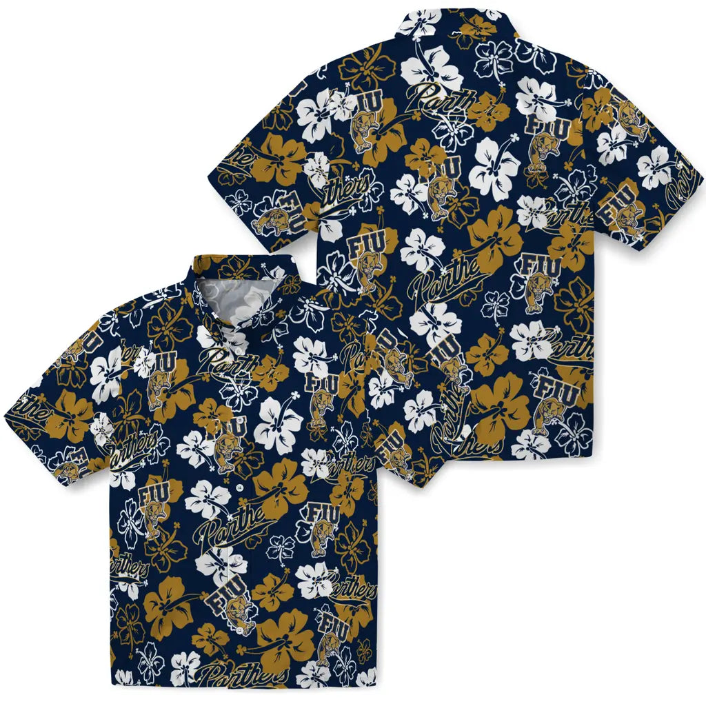 FIU Panthers Hibiscus Bloom Hawaiian Shirt – Moonbestprint