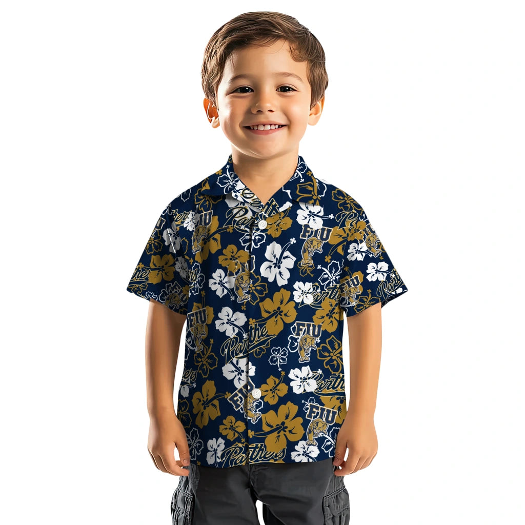 FIU Panthers Hibiscus Bloom Hawaiian Shirt – Moonbestprint