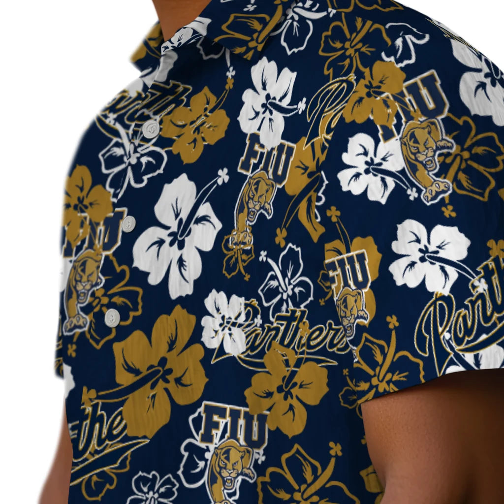 FIU Panthers Hibiscus Bloom Hawaiian Shirt – Moonbestprint