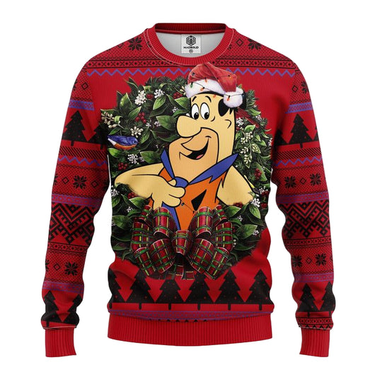 Flintstone Noel Mc Ugly Christmas Sweater Thanksgiving Gift ? Usalast