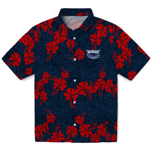 Florida Atlantic Owls Hawaiian Shirt - 50th State Flower | Moonbestprint