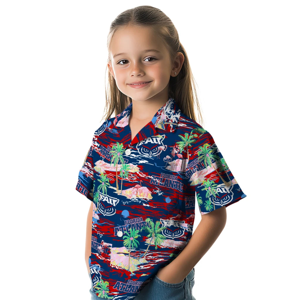 Florida Atlantic Owls Flamingo Retreat 2026 Hawaiian Shirt – Moonbestprint