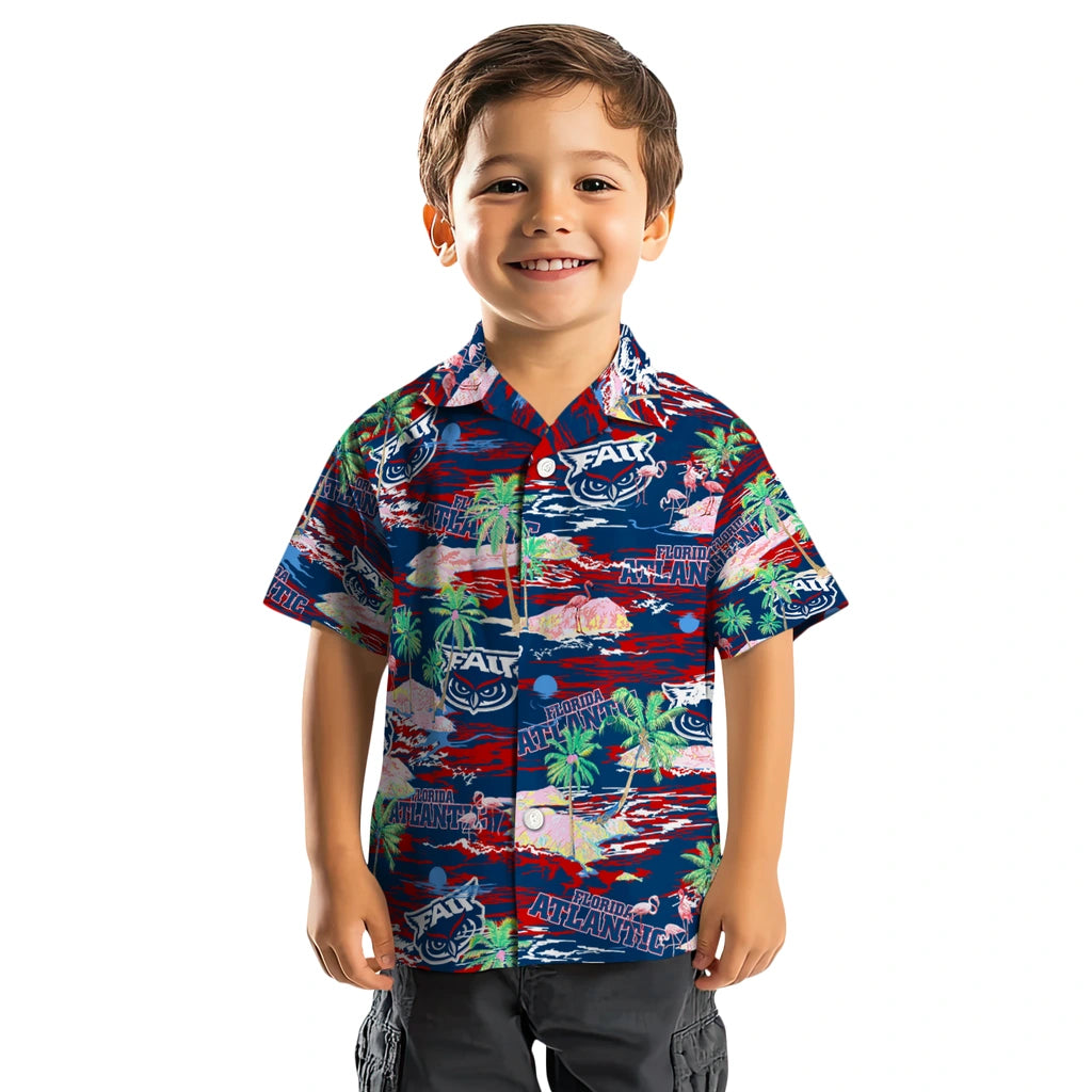 Florida Atlantic Owls Flamingo Retreat 2026 Hawaiian Shirt – Moonbestprint