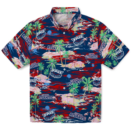 Florida Atlantic Owls Hawaiian Shirt - Hawaii Island | Moonbestprint