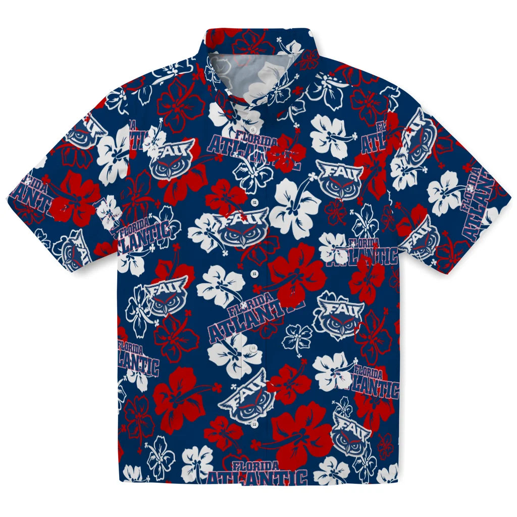 Florida Atlantic Owls Hibiscus Bloom Hawaiian Shirt – Moonbestprint