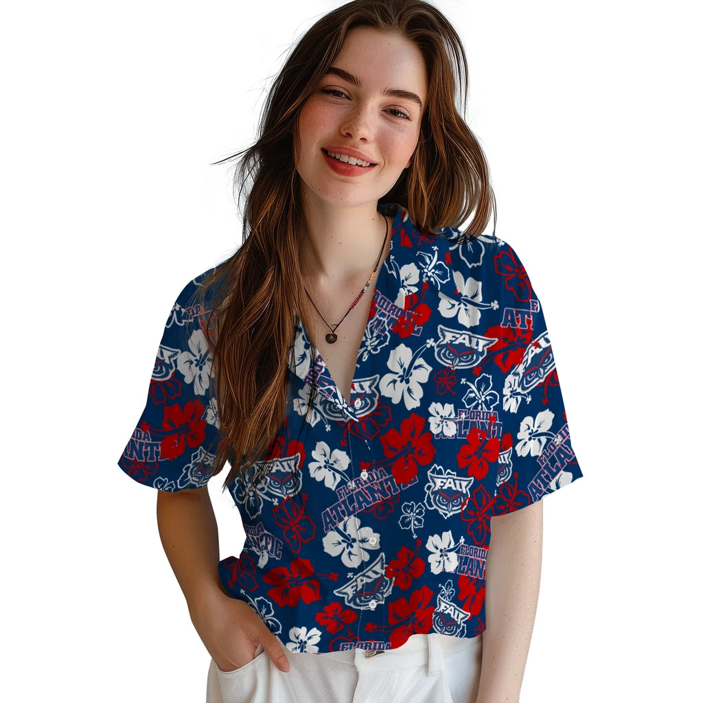 Florida Atlantic Owls Hibiscus Bloom Hawaiian Shirt – Moonbestprint