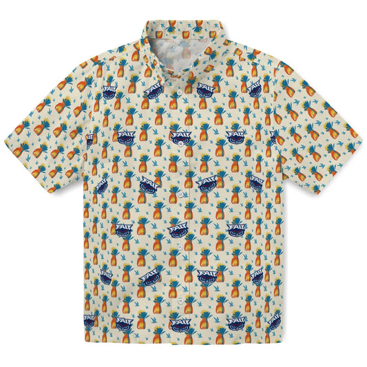 Florida Atlantic Owls Hawaiian Shirt - Pineapple Delight | Moonbestprint
