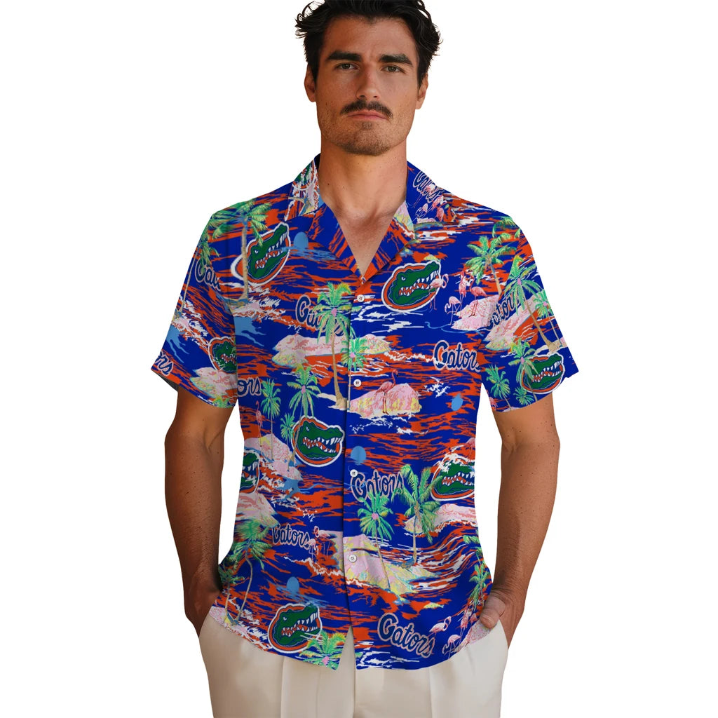 Florida Gators Flamingo Retreat 2026 Hawaiian Shirt – Moonbestprint