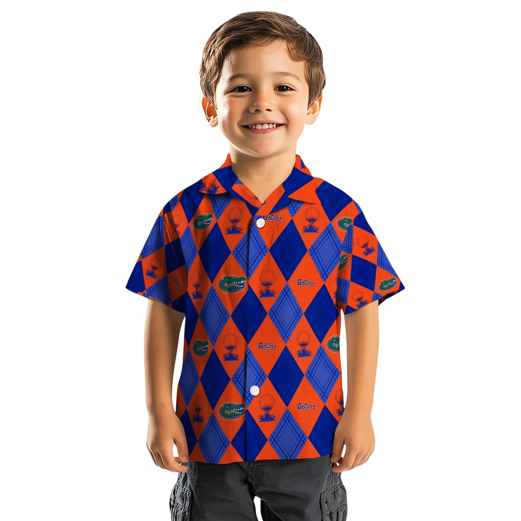 Florida Gators Hawaiian Shirt - Golfing Plaid | Moonbestprint