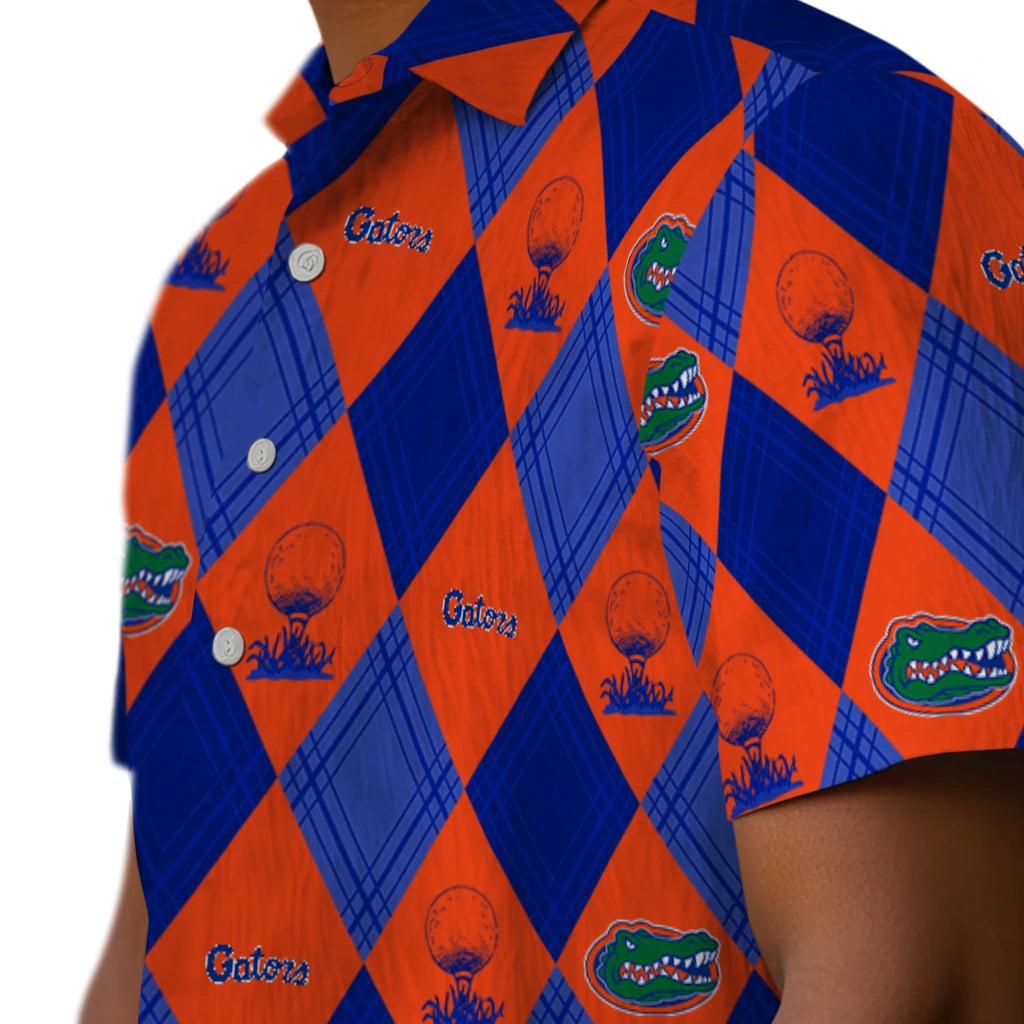 Florida Gators Hawaiian Shirt - Golfing Plaid | Moonbestprint