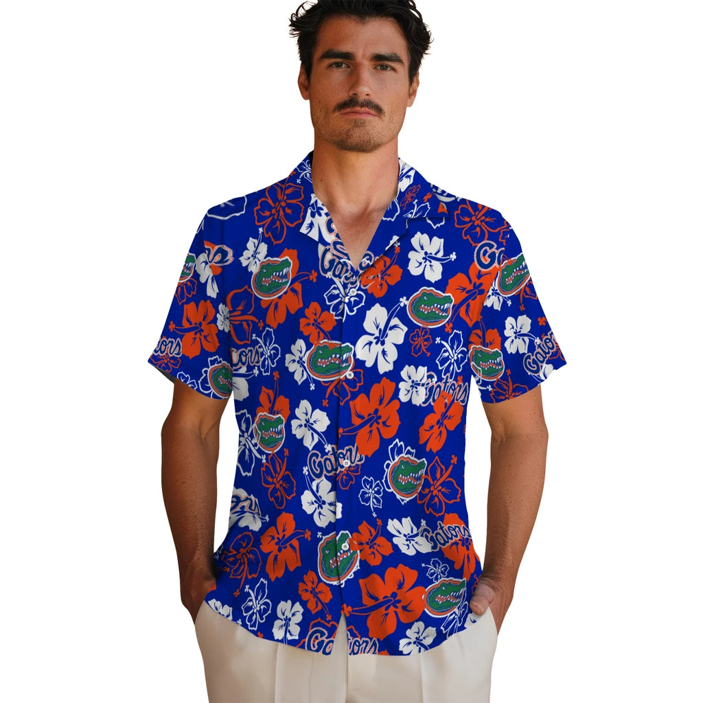 Florida Gators Hibiscus Bloom Hawaiian Shirt – Moonbestprint