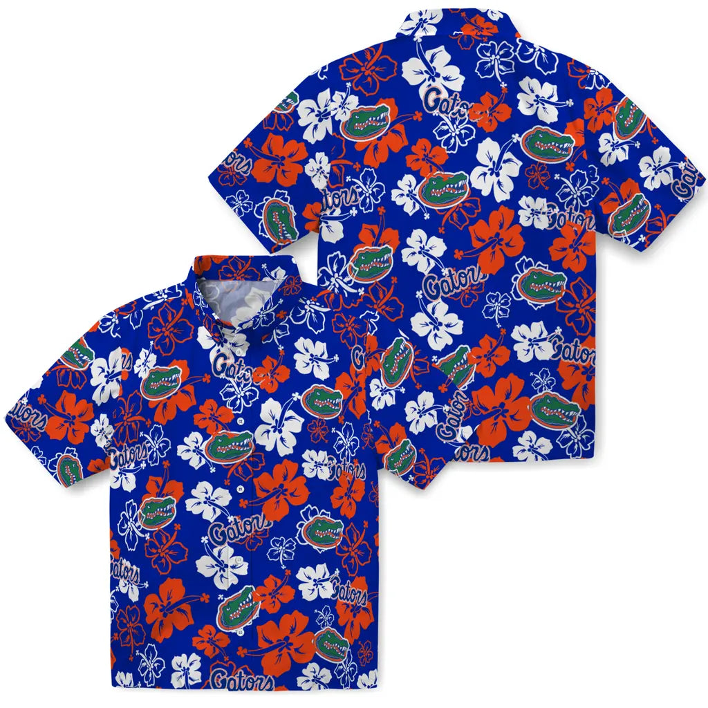 Florida Gators Hibiscus Bloom Hawaiian Shirt – Moonbestprint
