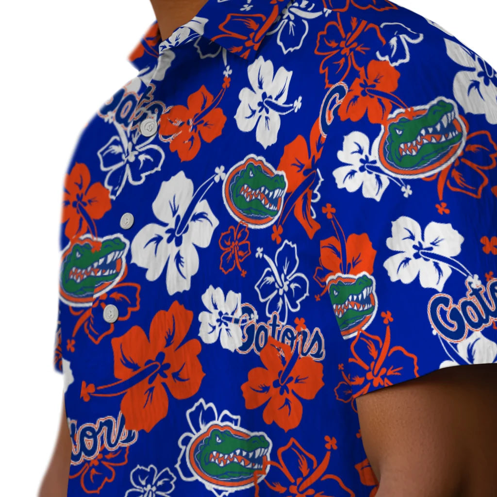 Florida Gators Hibiscus Bloom Hawaiian Shirt – Moonbestprint