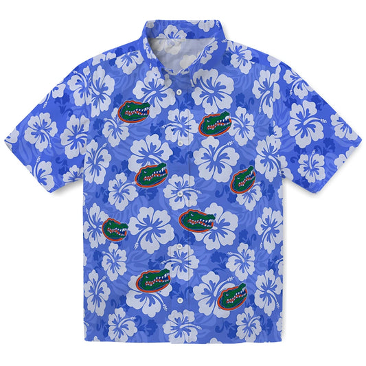 Florida Gators Hawaiian Shirt - Hibiscus Cluster | Moonbestprint
