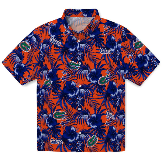 Florida Gators Hawaiian Shirt - Hibiscus Exotic | Moonbestprint