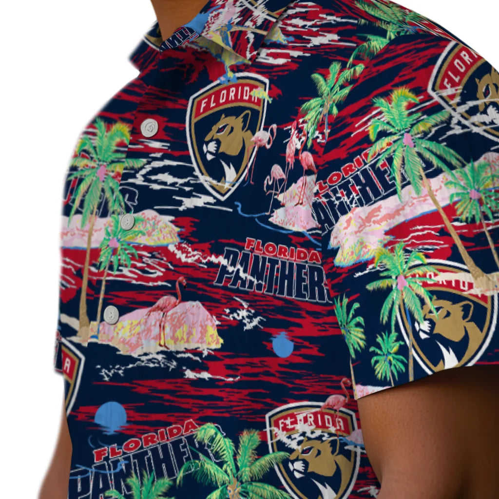 Florida Panthers Flamingo Retreat 2026 Hawaiian Shirt – Moonbestprint