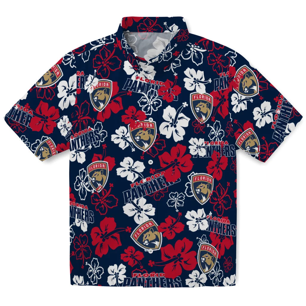 Florida Panthers Hibiscus Bloom Hawaiian Shirt – Moonbestprint