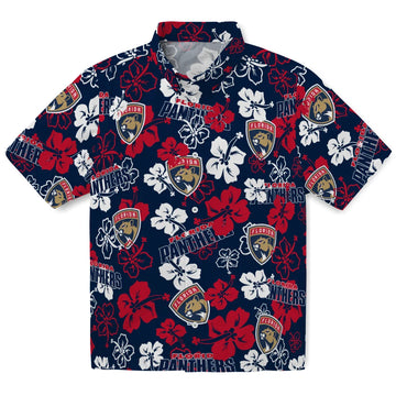 Florida Panthers Hibiscus Bloom Hawaiian Shirt – Moonbestprint