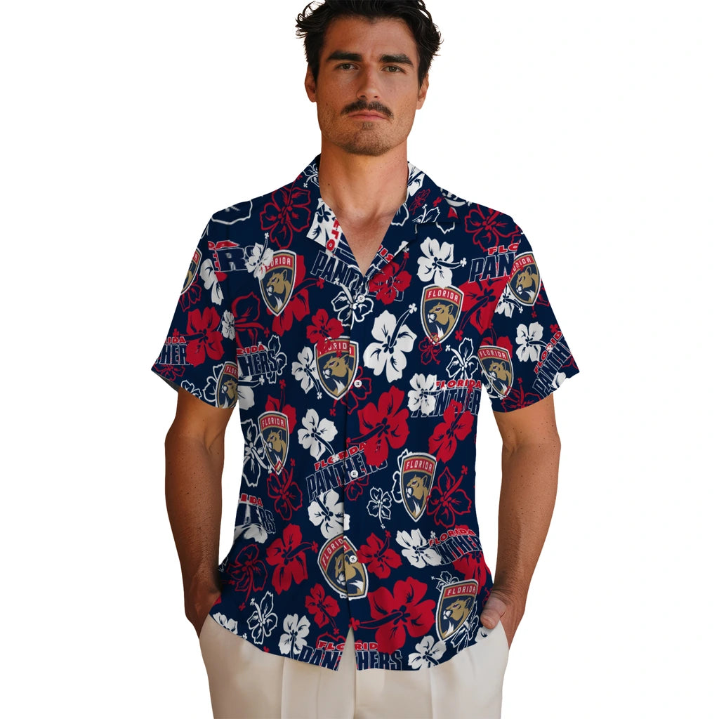 Florida Panthers Hibiscus Bloom Hawaiian Shirt – Moonbestprint