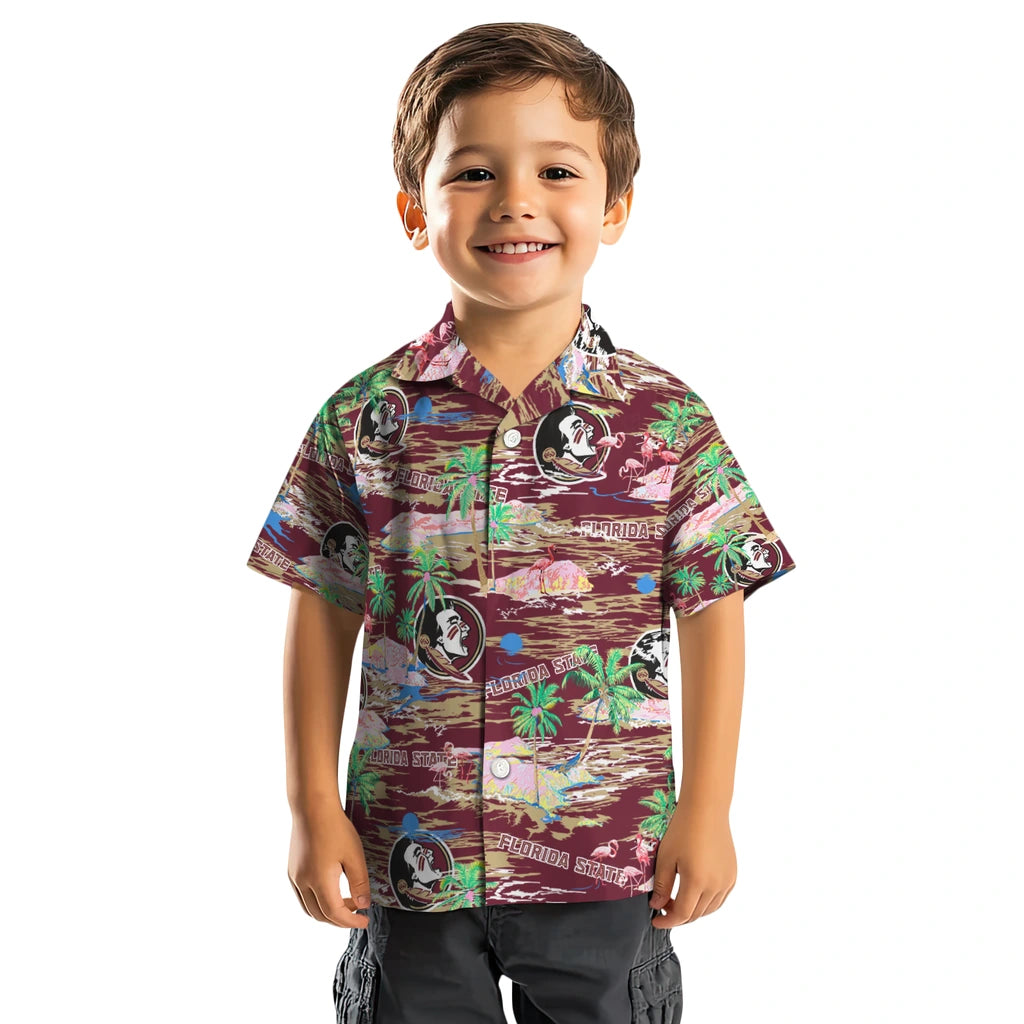 Florida State Seminoles Flamingo Retreat 2026 Hawaiian Shirt – Moonbestprint