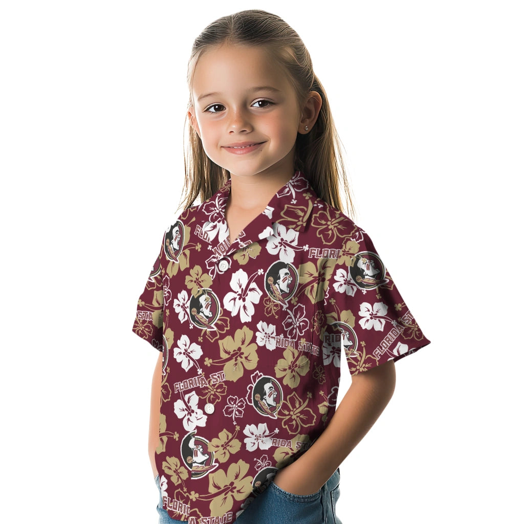 Florida State Seminoles Hibiscus Bloom Hawaiian Shirt – Moonbestprint
