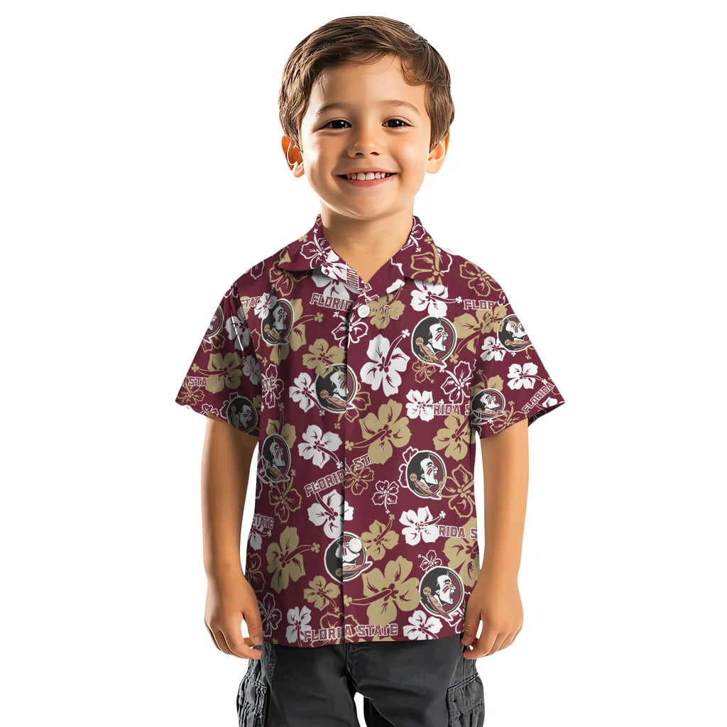 Florida State Seminoles Hibiscus Bloom Hawaiian Shirt – Moonbestprint