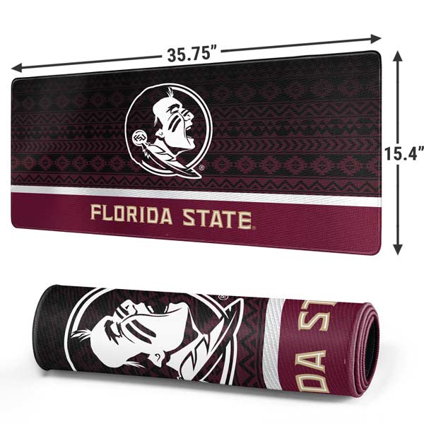Florida State University Pattern Jersey Gaming Mouse Pad Moonbestprint