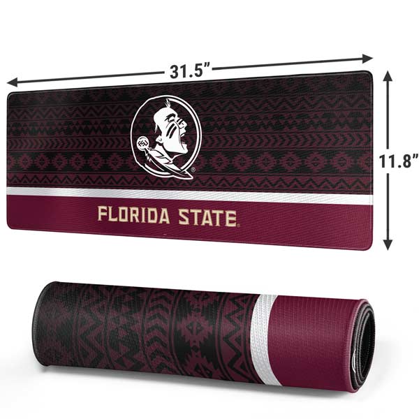 Florida State University Pattern Jersey Gaming Mouse Pad Moonbestprint