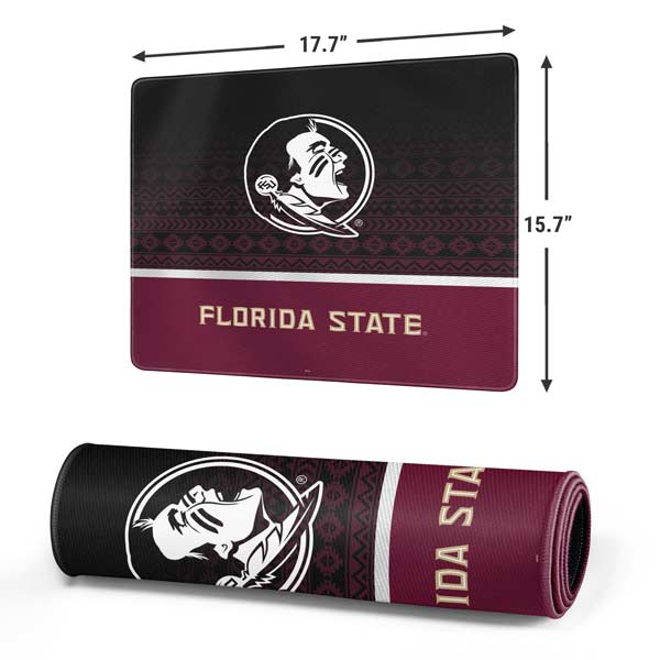 Florida State University Pattern Jersey Gaming Mouse Pad Moonbestprint