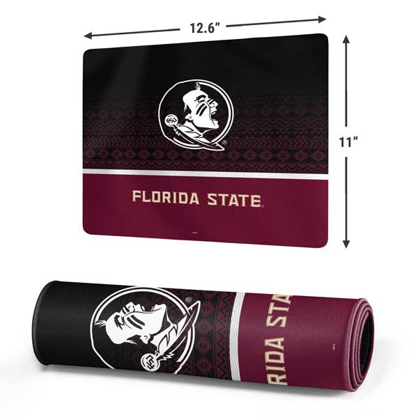 Florida State University Pattern Jersey Gaming Mouse Pad Moonbestprint