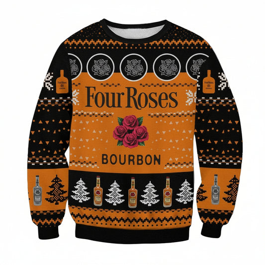 Four Roses Bourbon Ugly Christmas Sweater 2022 ? Usalast