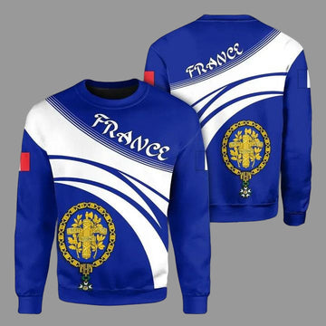 France Coat Of Arms Sweater Cricket Style J5W ? Usalast