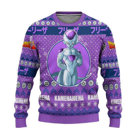 Frieza Anime Ugly Christmas Sweater Dragon Ball Z Xmas Gift ? Usalast