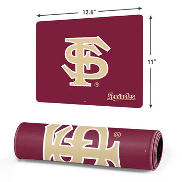 Florida State FSU Seminoles Initials Gaming Mouse Pad Moonbestprint